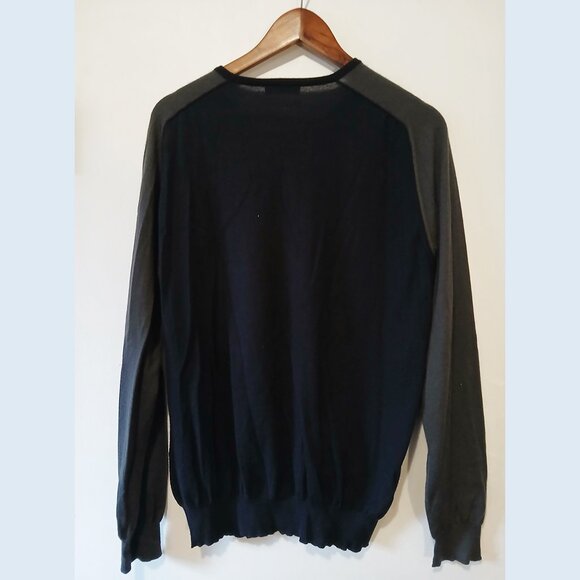 PRADA - Cashmere silk navy sweater - Sz 54 (fits M) - Picture 3 of 7